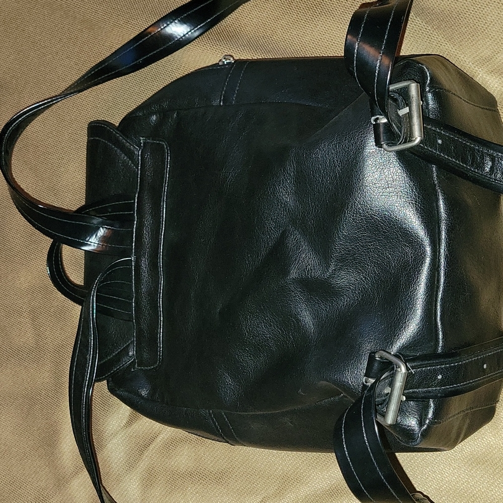 Dkny Black Backpack Purse Gem